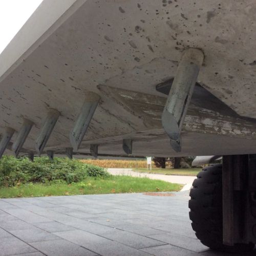 bloc béton anti bélier - borne de défense SAFELY